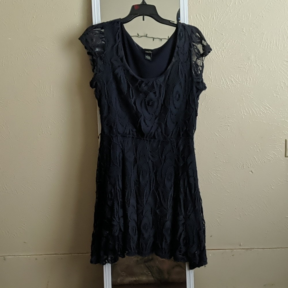Lace Navy dress